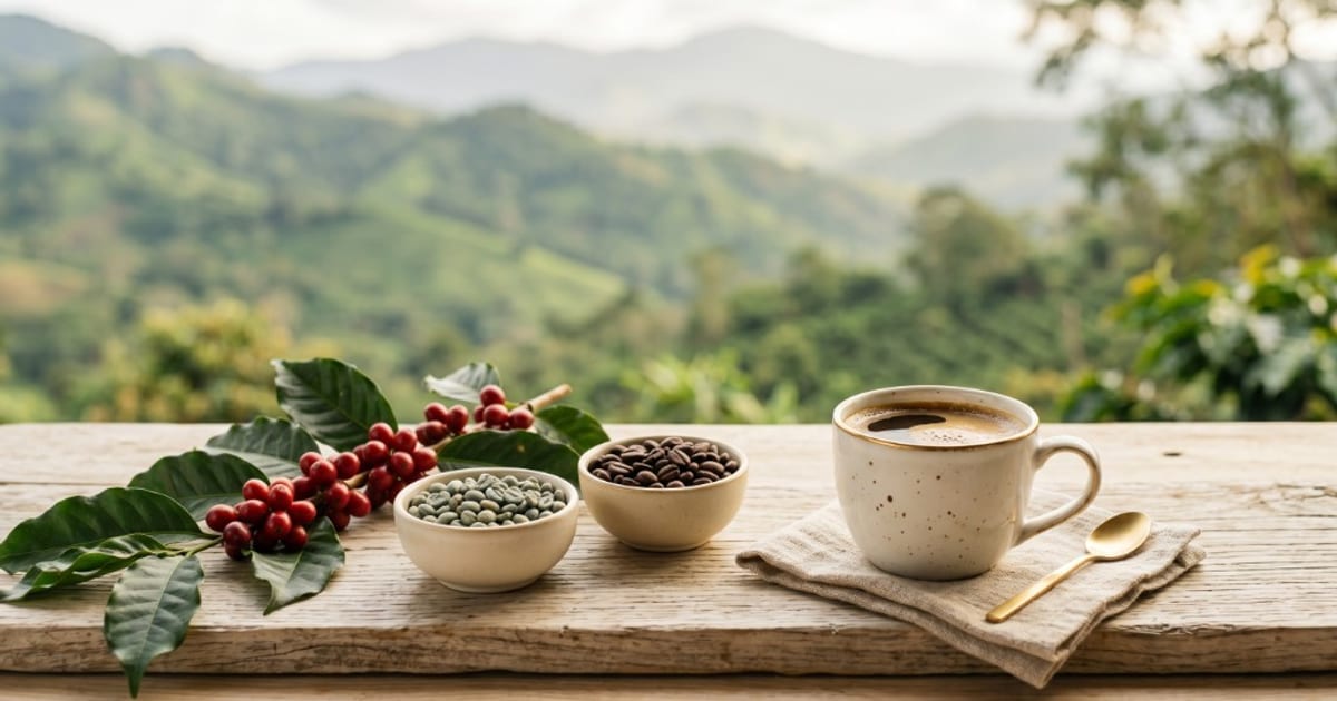 Café orgánico colombiano: origen, tipos y cómo prepararlo en casa